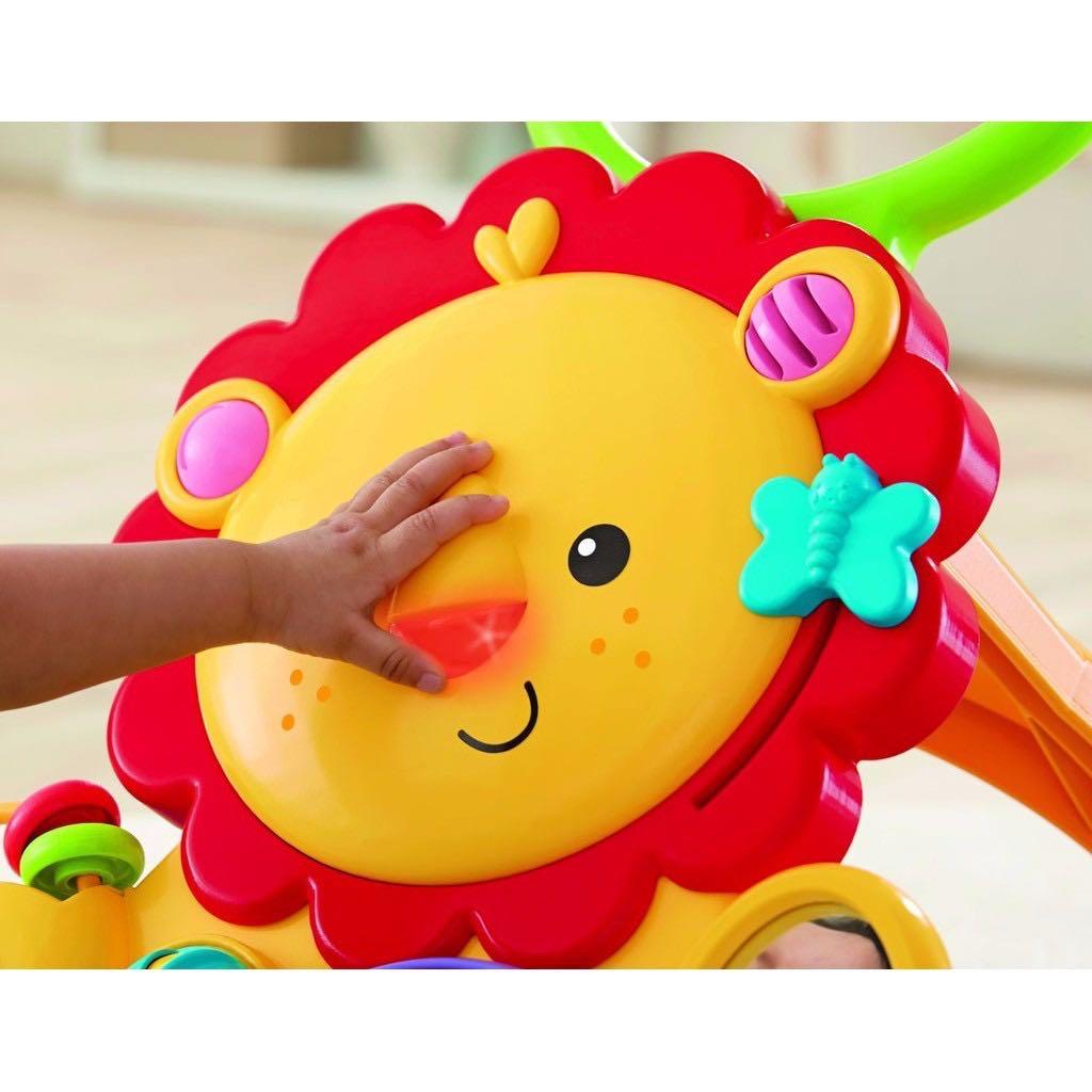Fisher Price Lion Walker, Bayi & Anak, Mainan & Baby Walker di Carousell