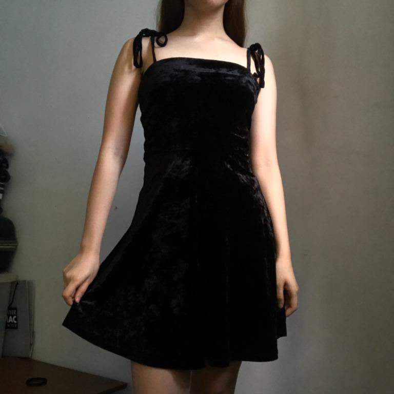 black velvet dress forever 21