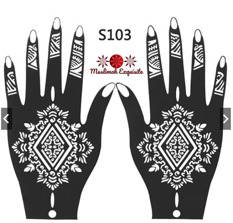 fs series henna stencils templates hobbies toys stationery craft craft supplies tools on carousell