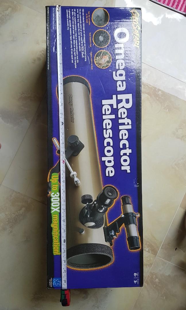 geosafari omega reflector telescope