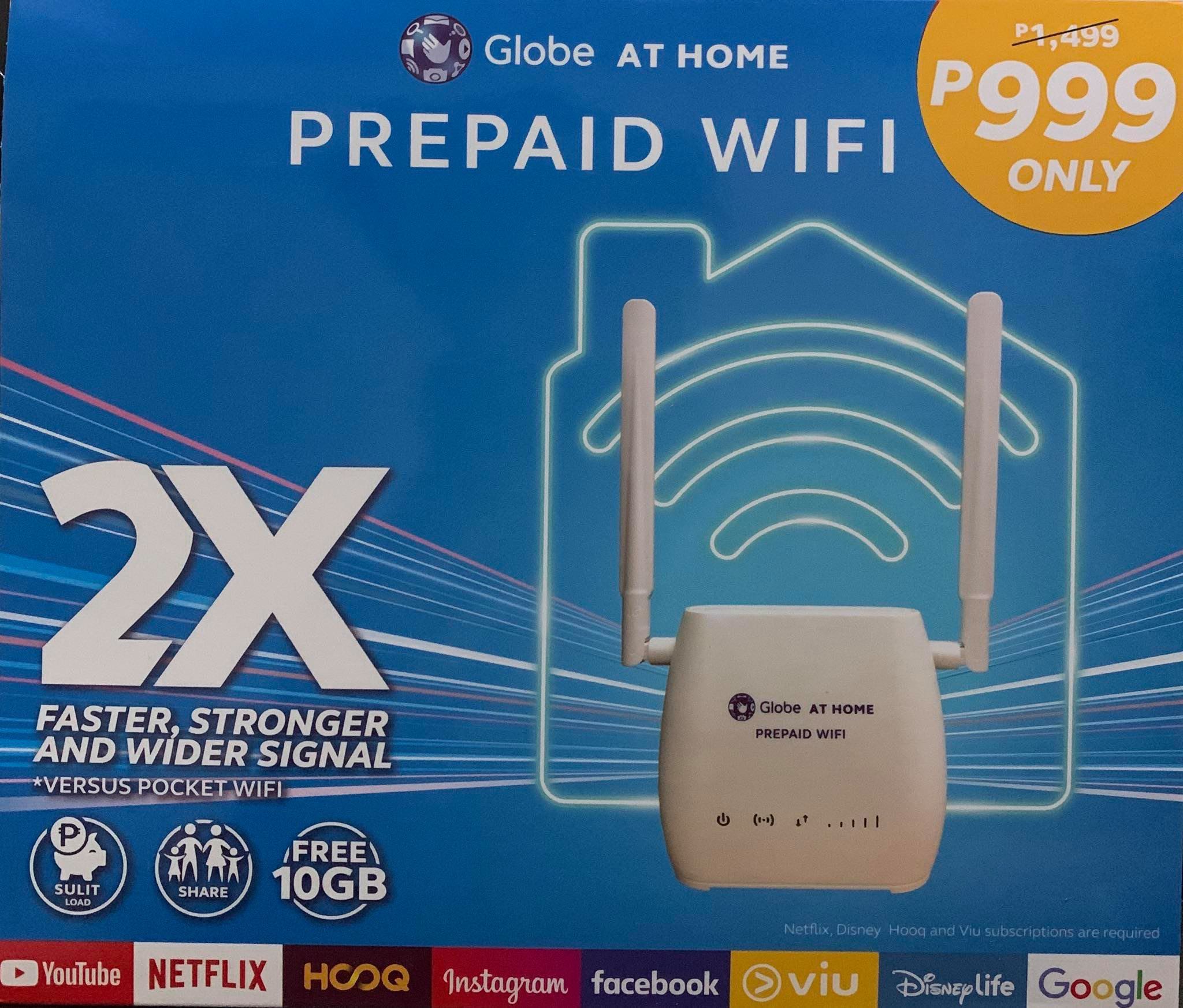 Globe Prepair Router Globe at Home Prepaid Wifi, Computers & Tech, Parts & Accessories ...