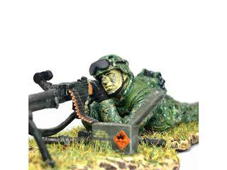 GPMG Gunner & Commander Soldier Figurines