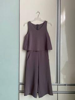 Grey jumpsuit