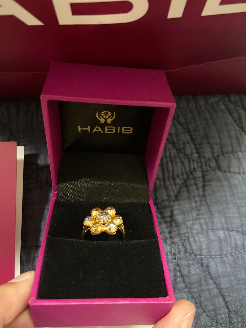 Habib 916 Gold Ring