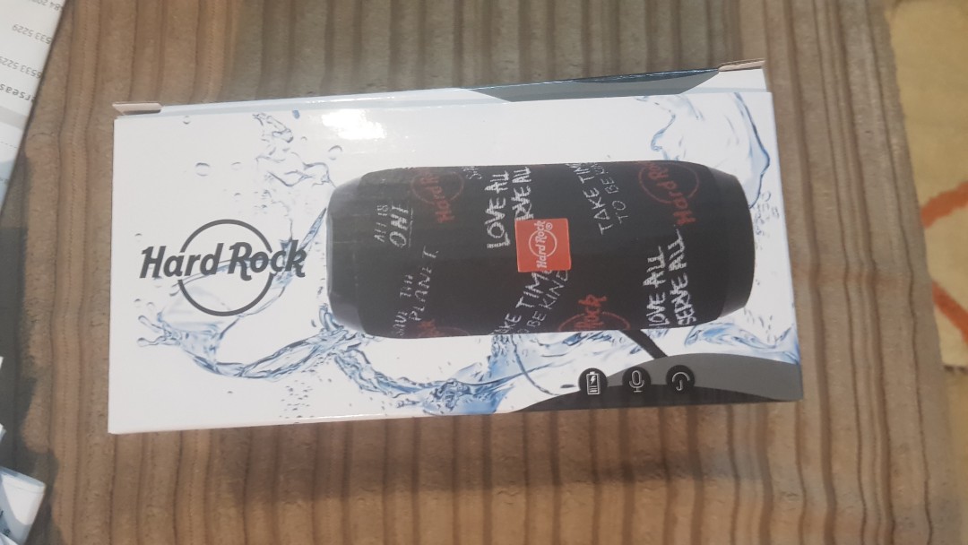 Hard rock bluetooth speaker discount