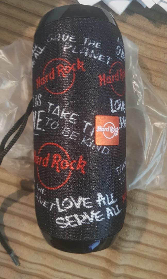 Hard Rock bluetooth speaker
