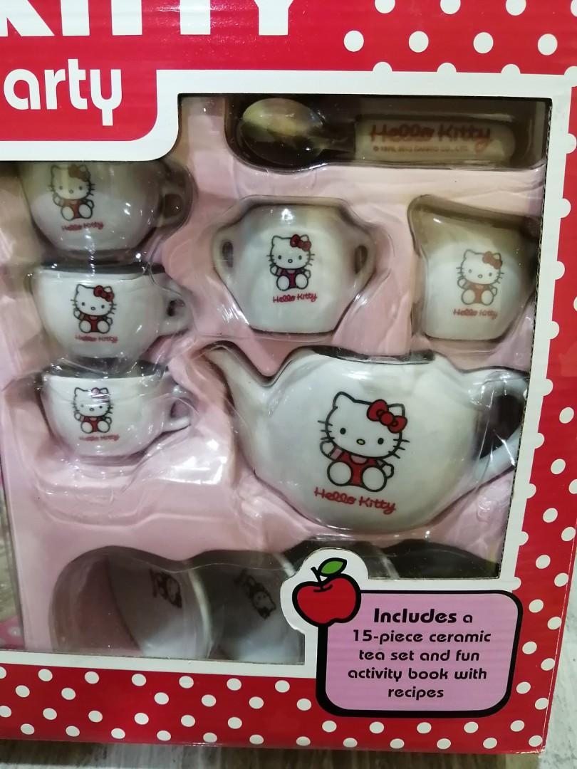 Hello Kitty Mini Tea Party Set - Miniature, Hobbies & Toys, Collectibles &  Memorabilia, Fan Merchandise On Carousell