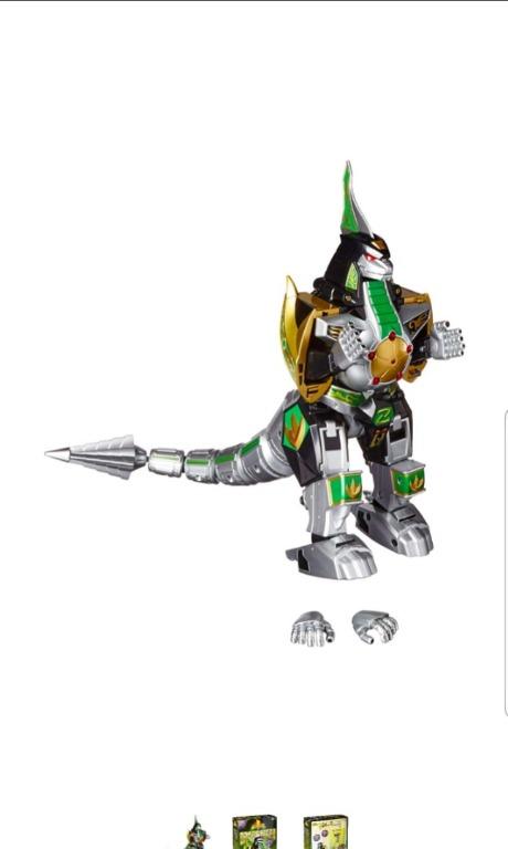(HOT) RARE Mighty Morphin Power Rangers Legacy Green Ranger Dragonzord ...