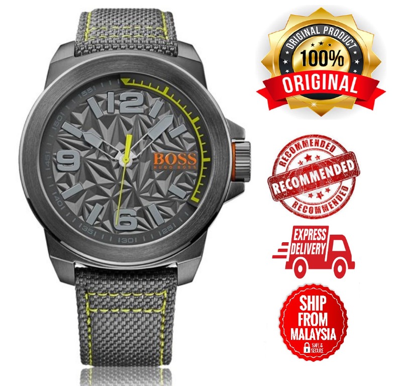 Hugo boss new york orange watch shop