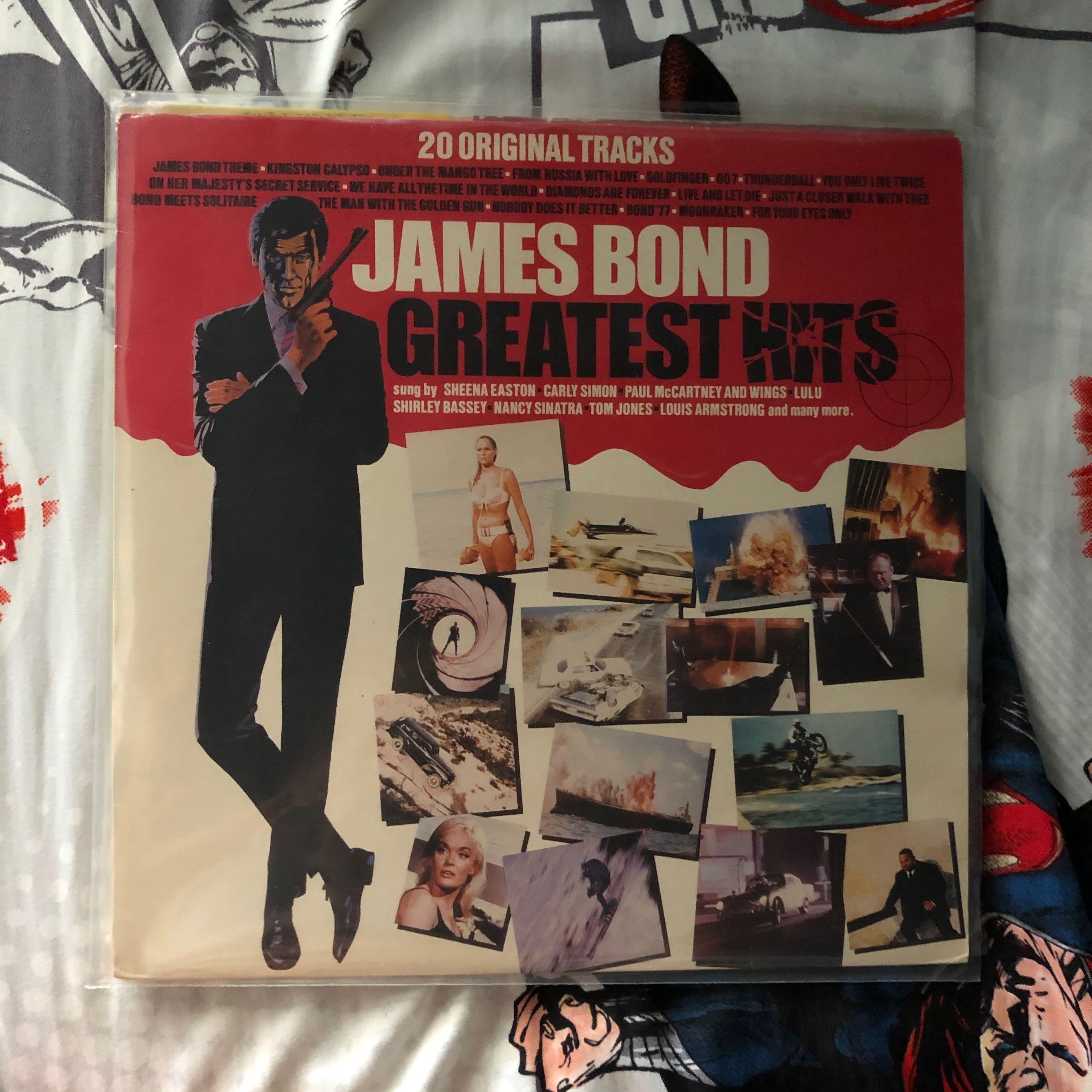 James Bond Greatest Hits Vinyl Lp Music Media Cd S Dvd S Other Media On Carousell