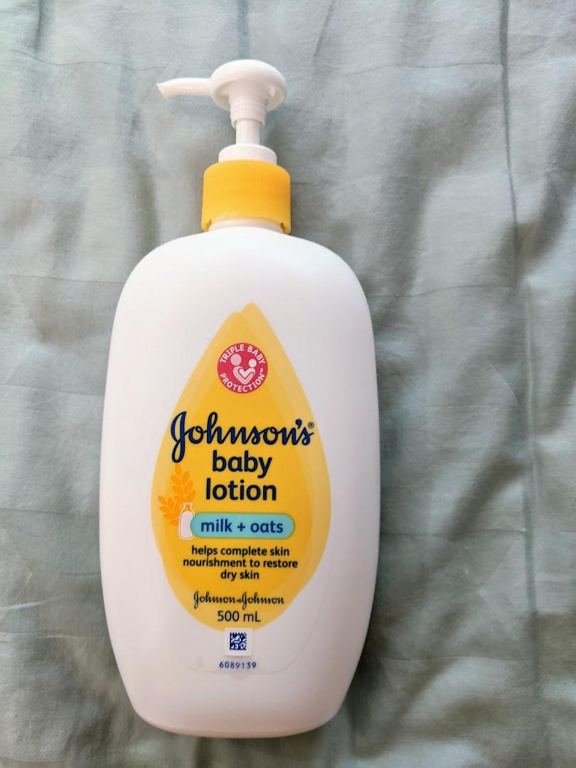 johnson's milk and oats lotion