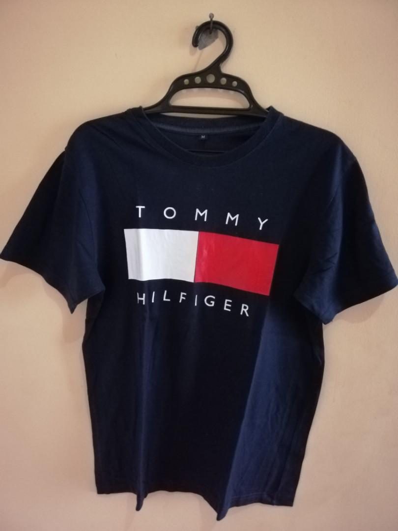 Kaos Tommy Hilfiger Fesyen Pria Pakaian Atasan di Carousell