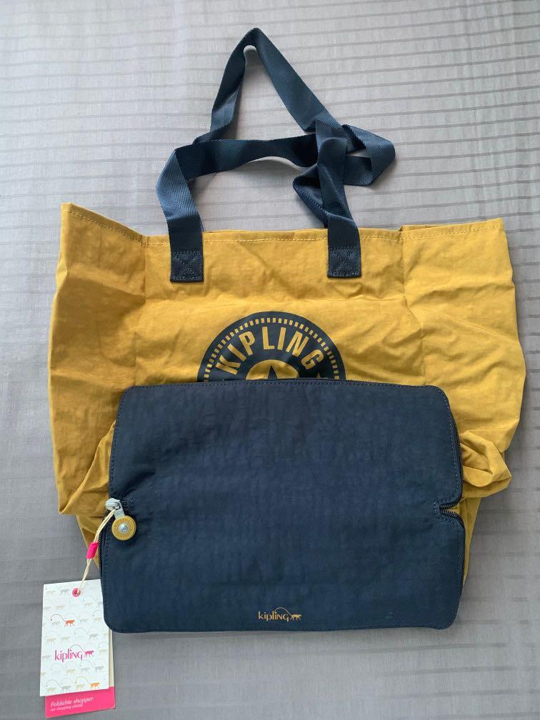 Kipling foldable shopper outlet