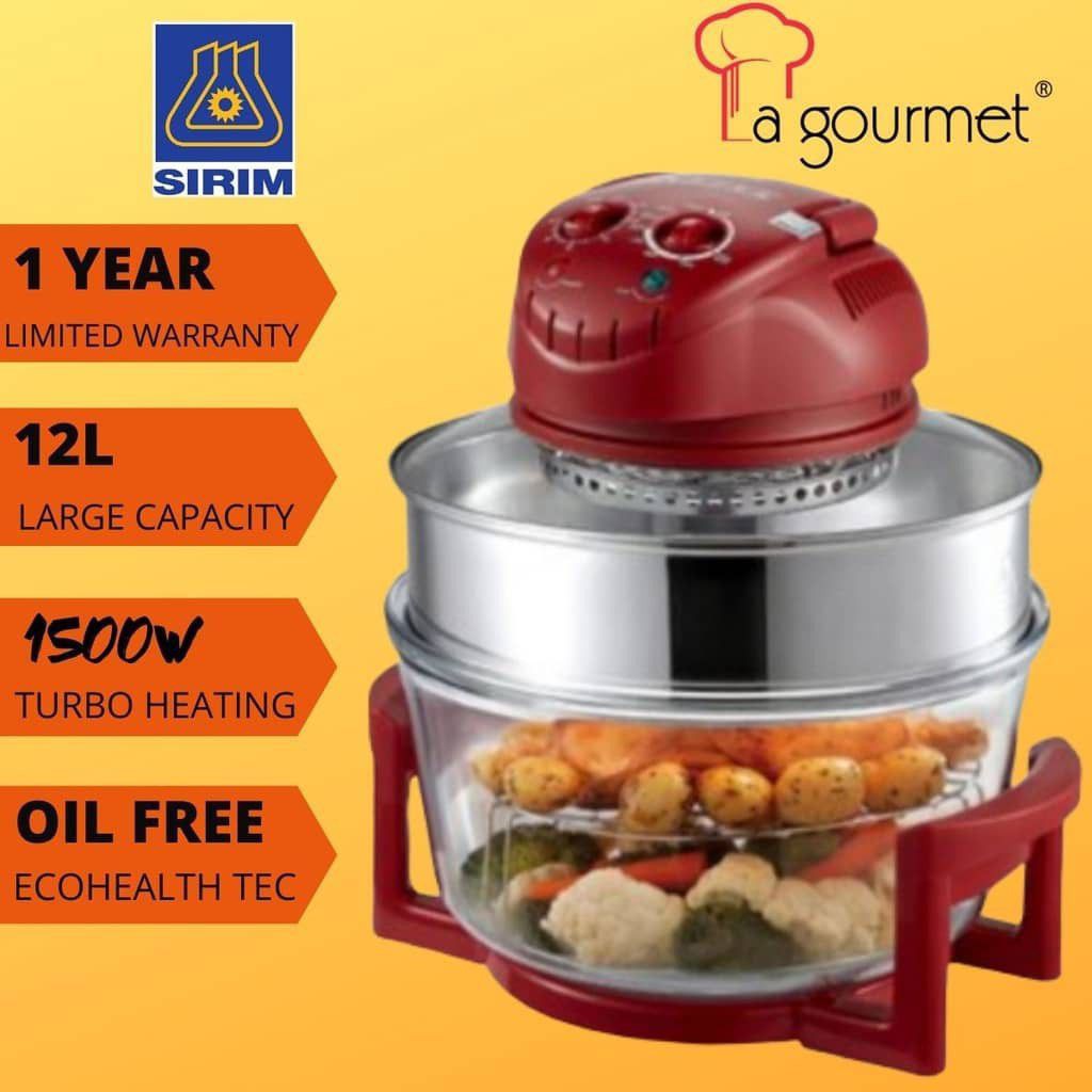 La gourmet hot sale turbo roaster