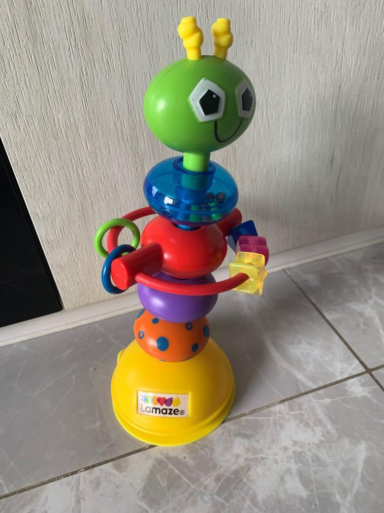 Lamaze high chair toy with suction