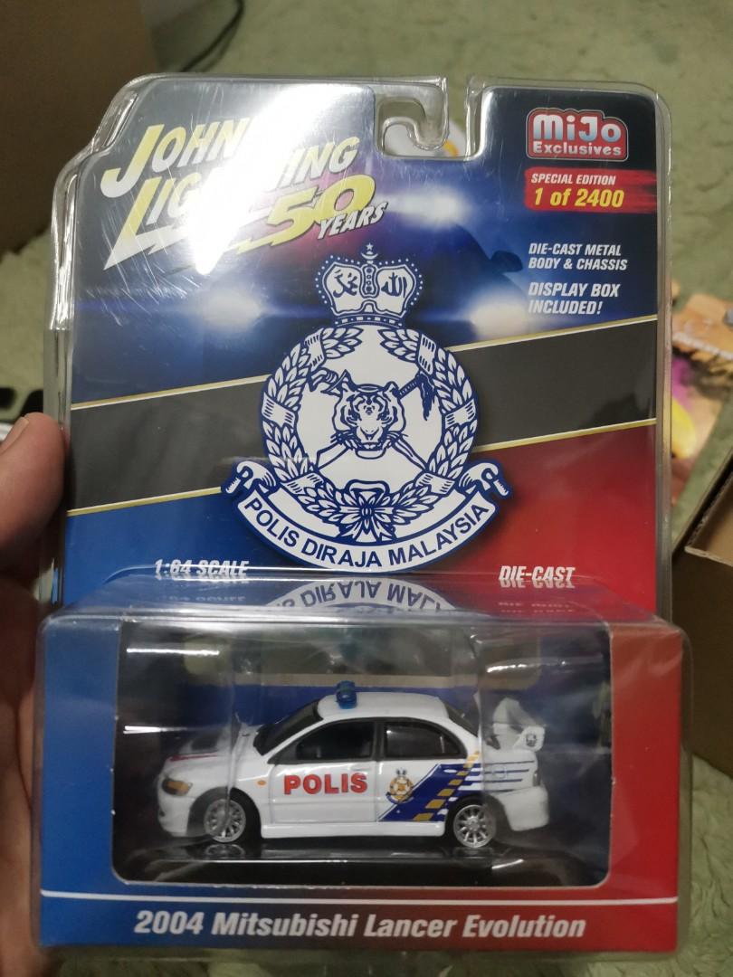 Lancer Evo Polis Pdrm Johnny Lightning Rare Special Edition Toys Games Diecast Toy Vehicles On Carousell