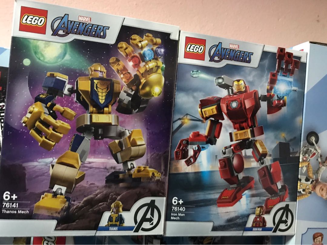 iron man mech lego