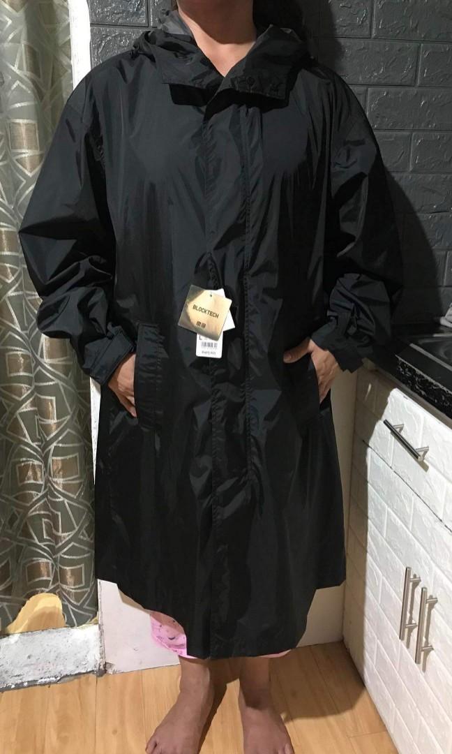 light blocktech hooded coat