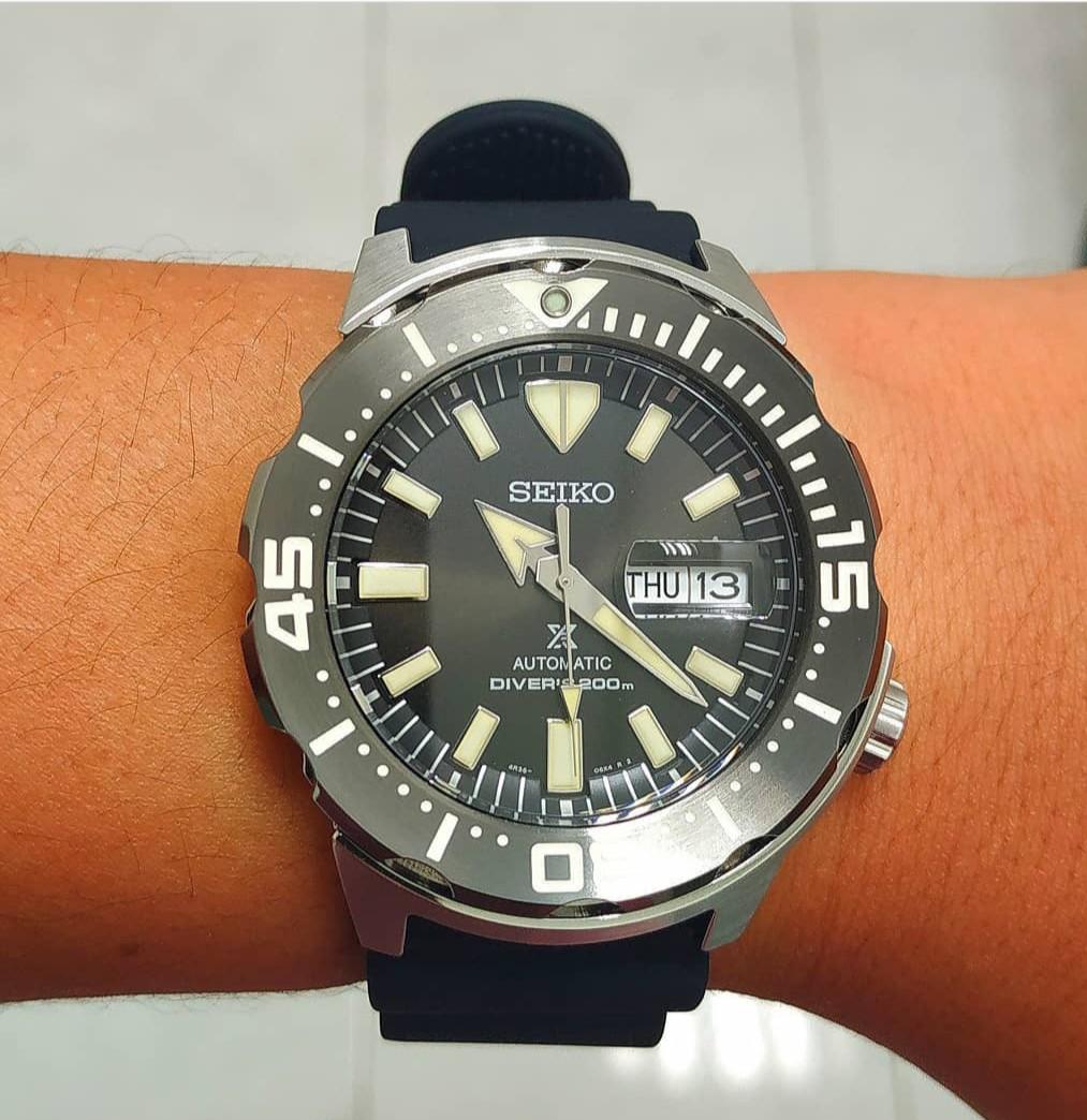 LNIB] SRPD27K1 Seiko Prospex Black 4th Gen Monster Automatic Men's 200m  Dive Watch (New Release), Mobile Phones & Gadgets, Wearables & Smart  Watches on Carousell