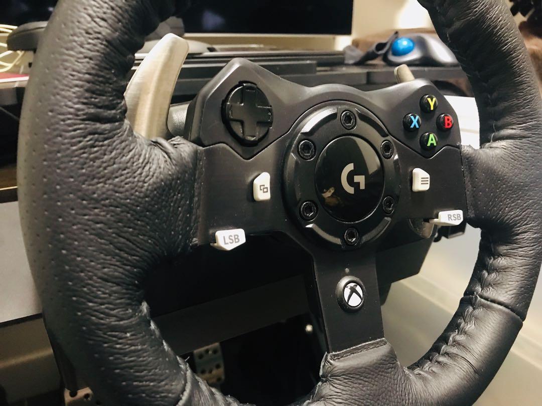 Logitech G920 Xbox one /PC Steering wheel (非G29，PS4 不合用