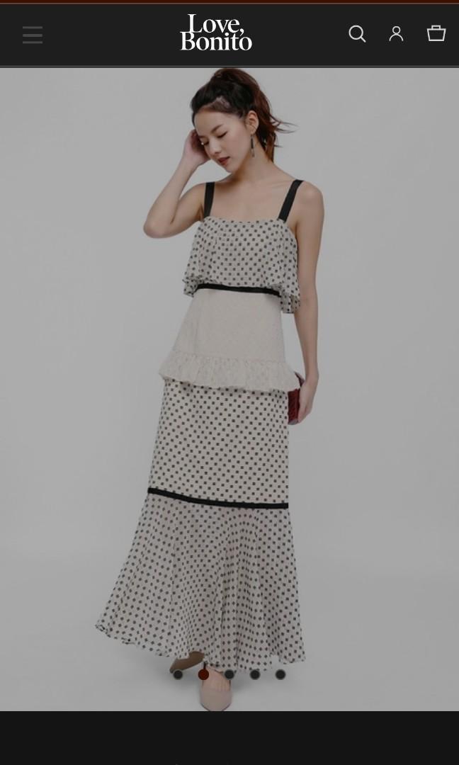 Aurora layered ruffle dress 2025
