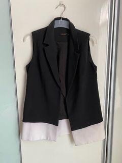 Maje outer vest
