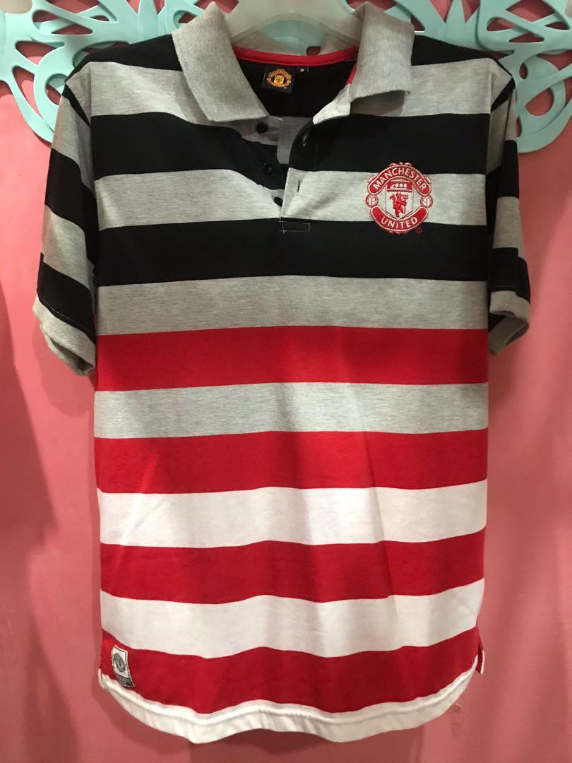 Manchester United Polo T Shirt Official Merchandise Men S Fashion Clothes Tops On Carousell