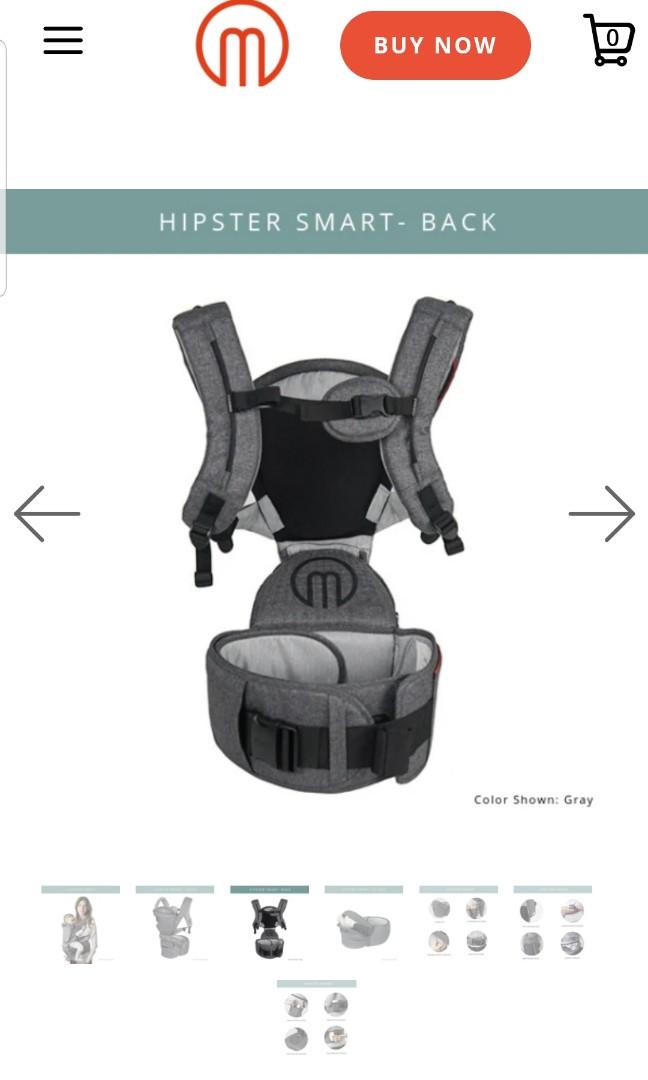 Hipster smart shop baby carrier