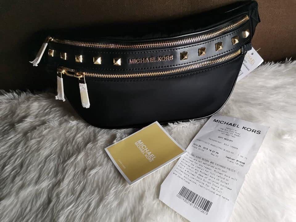 Medium Leather Belt Bag  Michael Kors