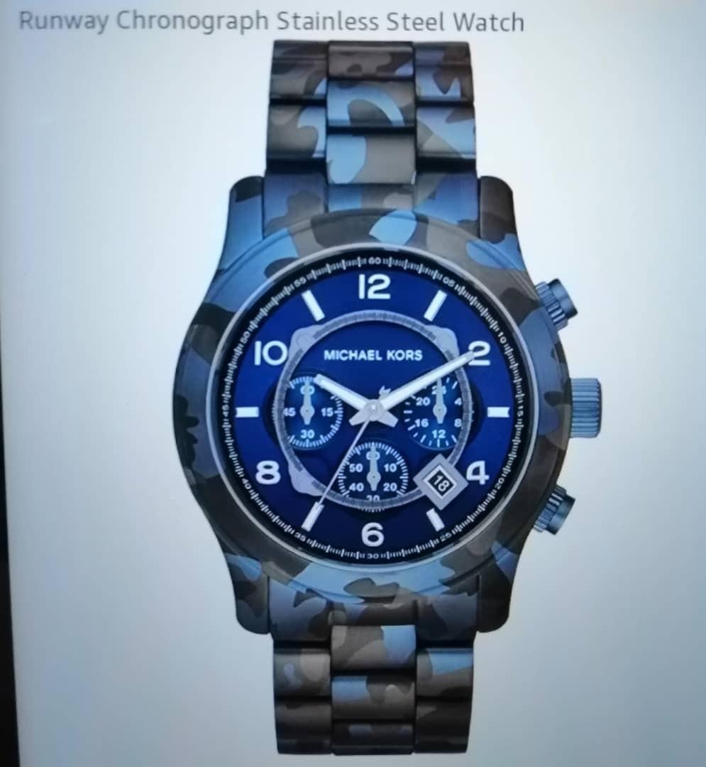 Michael Kors men camo watches, Men's Fashion, Watches & Accessories, Watches  on Carousell
