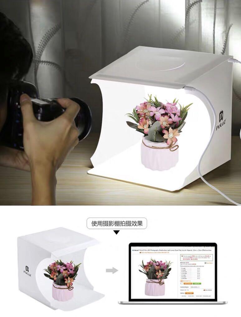 Mini Light Room Photography Light Box Studio Photography Camera Accessories Others On Carousell