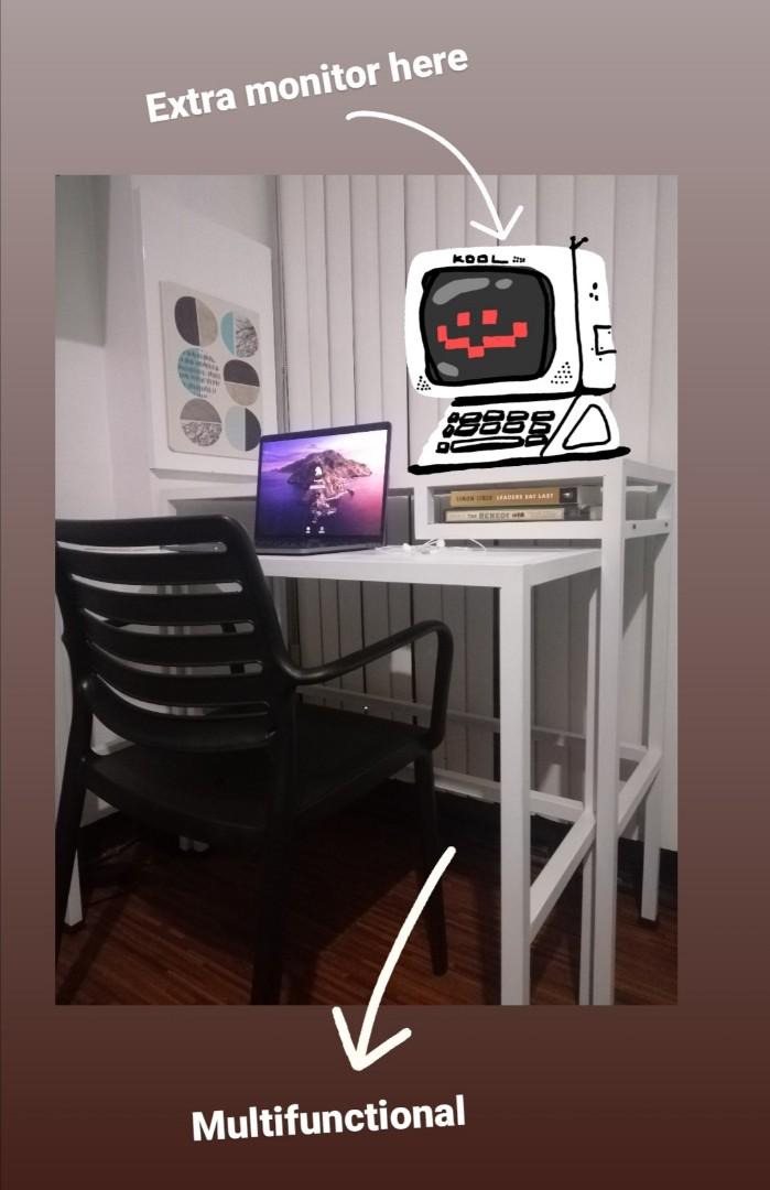 Nested Working Table (Category: Office Furniture & Fixtures) located in Quezon City. Submitted by yumiren (Listing ID 1011297527, Image 2). Description: You deserve a productive home office set up that is more affordable & durable than imported work tables available online. This is proudly made locally by our Filipino skilled workers. Get this multipurpose nested table for Php5,799 only! Adjustable | Space Saver | Minimalist Standard Dimension: W