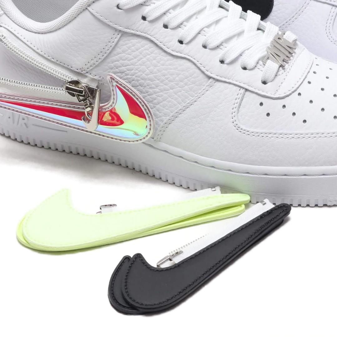 air force 1 with zipper