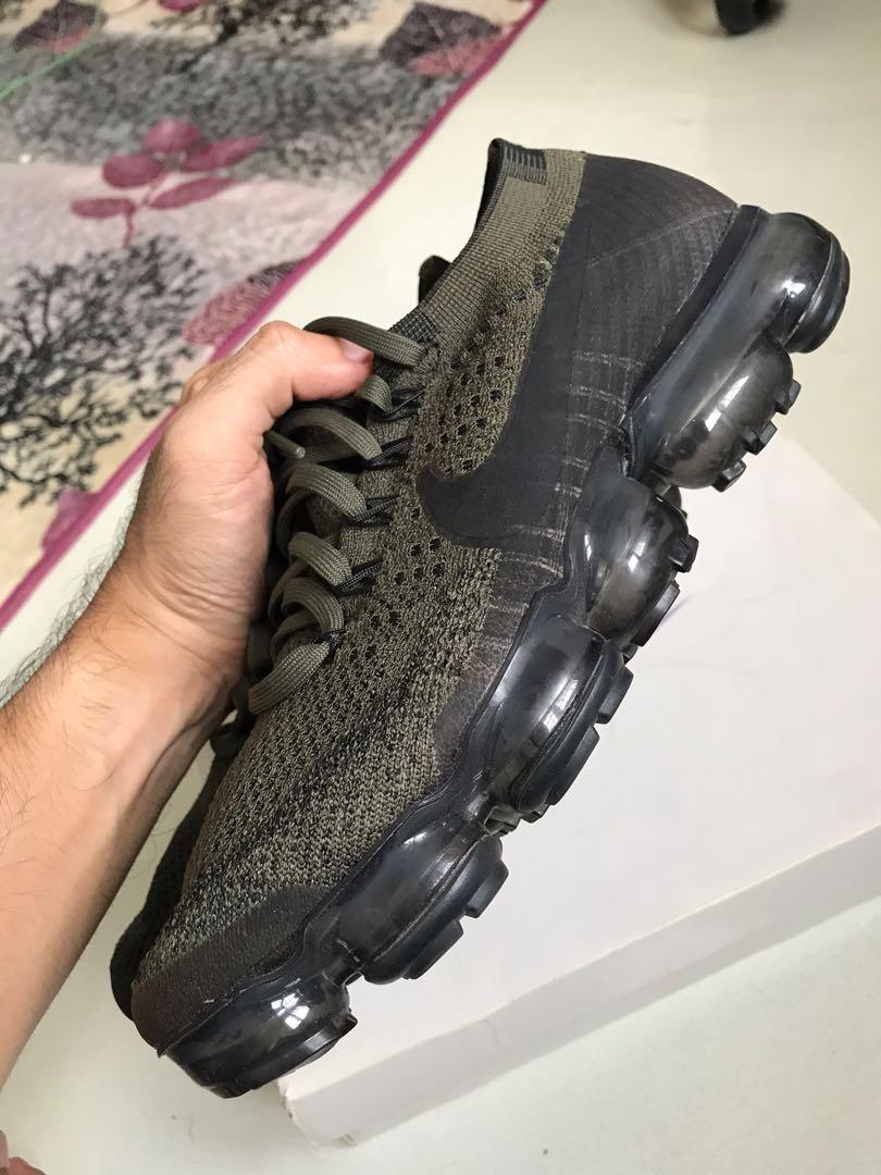 Nike Air Vapormax Flyknit green army Men s Fashion Footwear