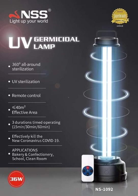 Nss Uv Germicidal Lamp Looking For On Carousell