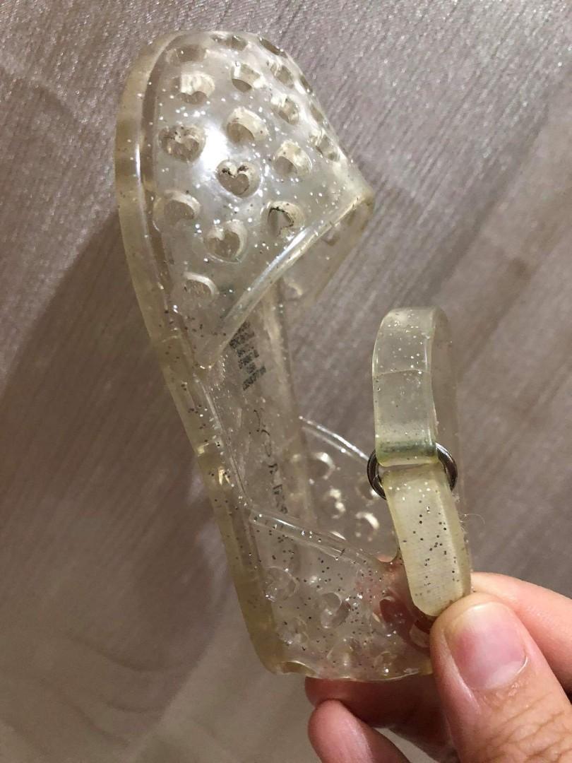 old navy clear jelly sandals