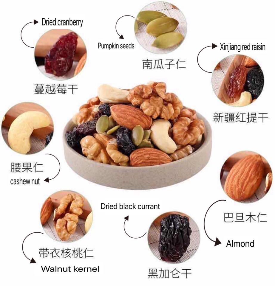 Organic mixed nuts dried fruit, Food & Drinks, Packaged & Instant Food on Carousell