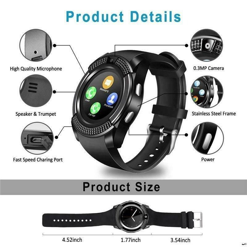 padcod v8 smart watch
