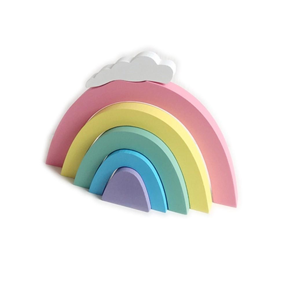 pastel rainbow blocks