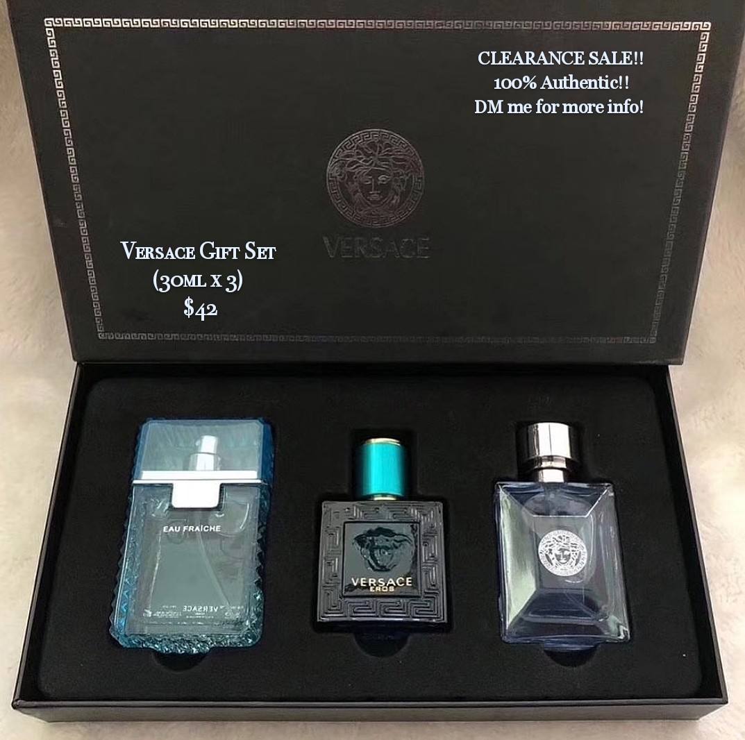 versace perfume gift set