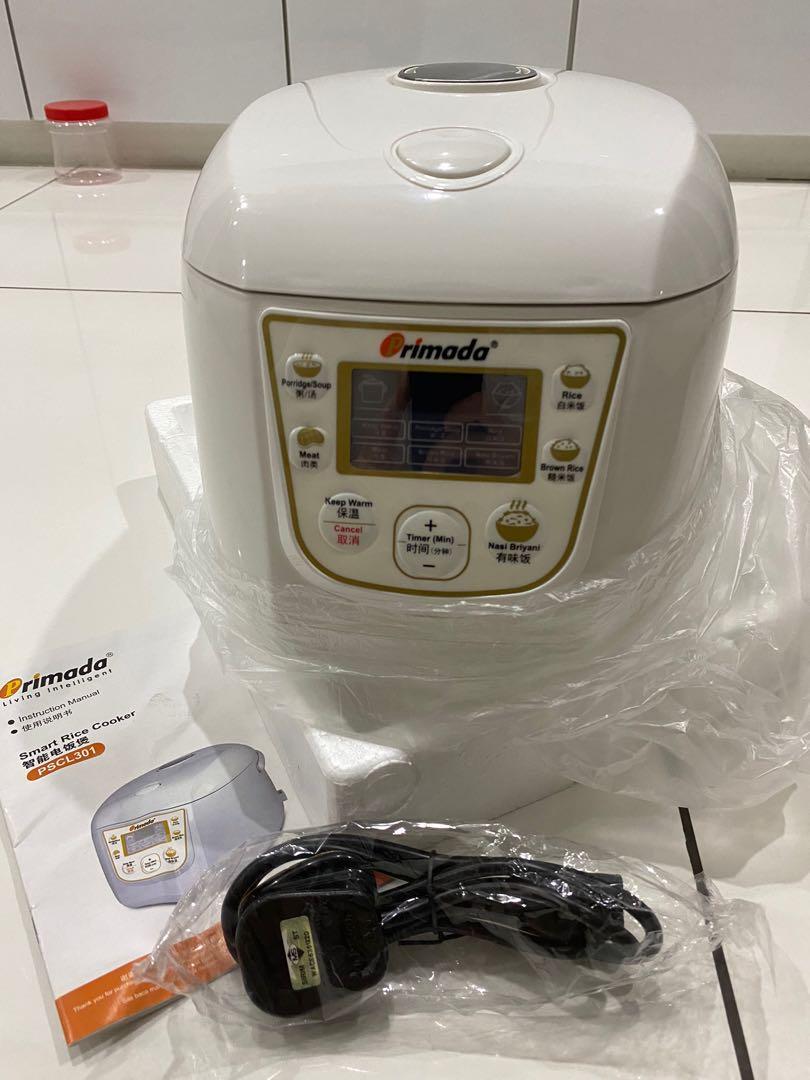 Primada smart top rice cooker manual