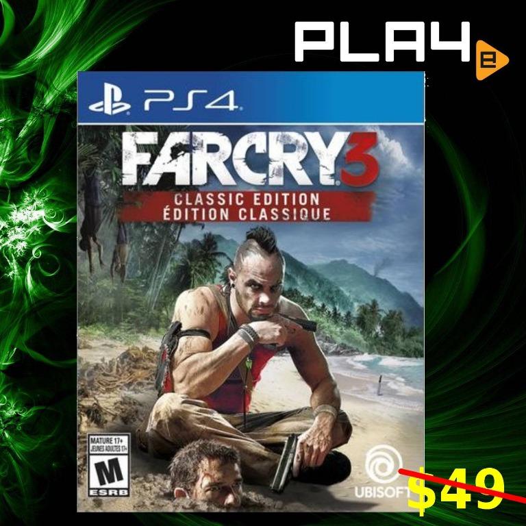 PS4 Far Cry 3 [Classic Edition] (US) (2311785) Brand New, Video Gaming,  Video Games, PlayStation on Carousell