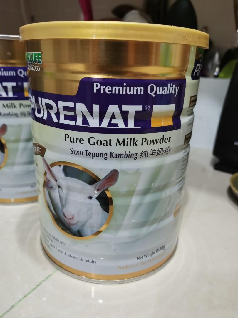 Purenat Goat Milk 800g Babies Kids Nursing Feeding On Carousell