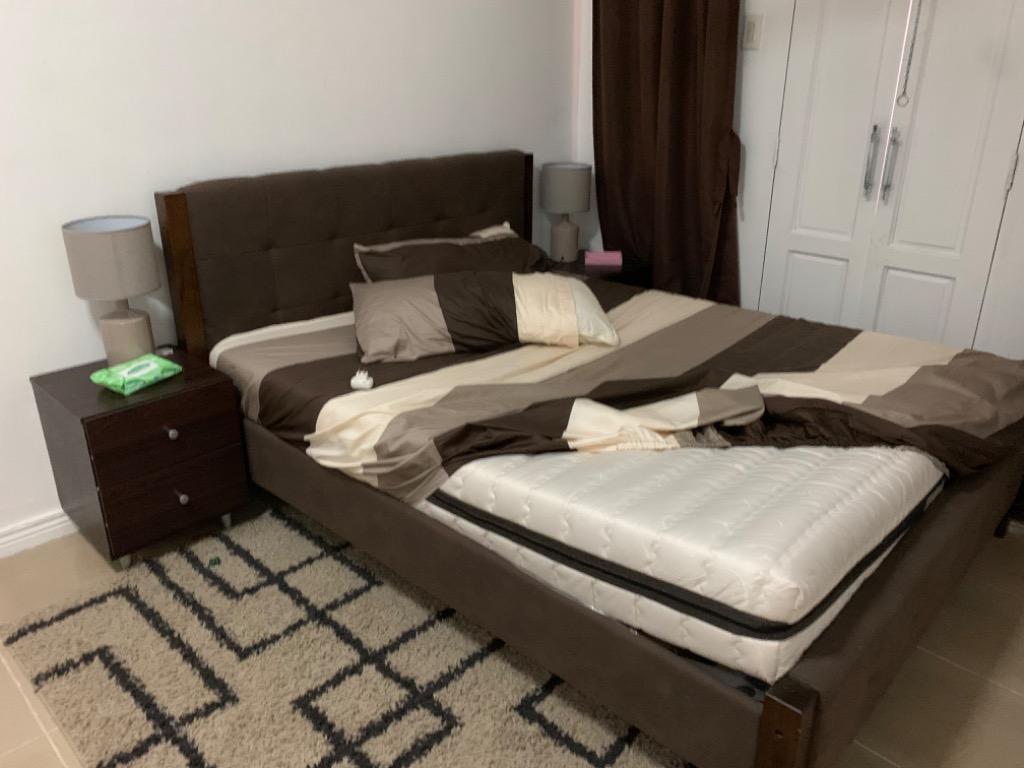 Queez Size Bed Frame 8 Salem Queen Size Mattress And 6 Uratex Radiant Double Home Furniture Furniture Fixtures Beds Mattresses On Carousell