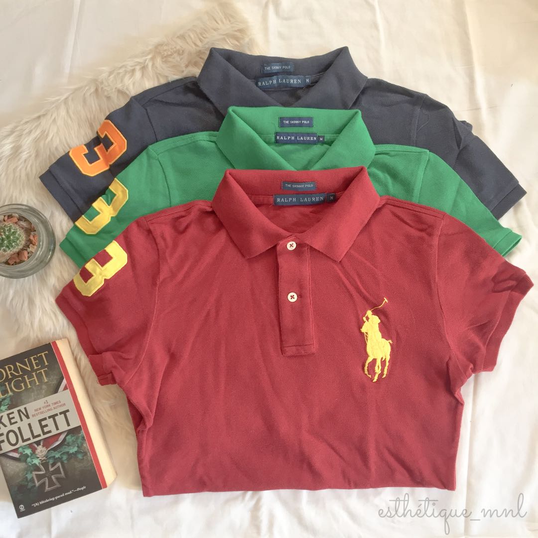ralph lauren skinny polo womens