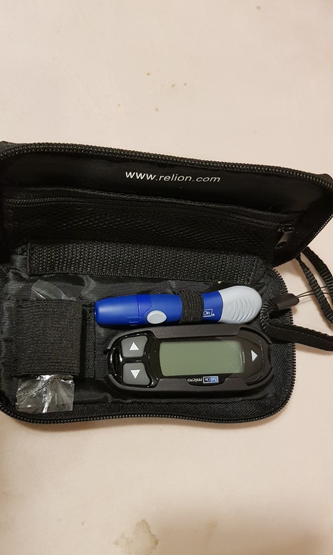 RELION glucometer, Health & Nutrition, Health Monitors & Weighing ...