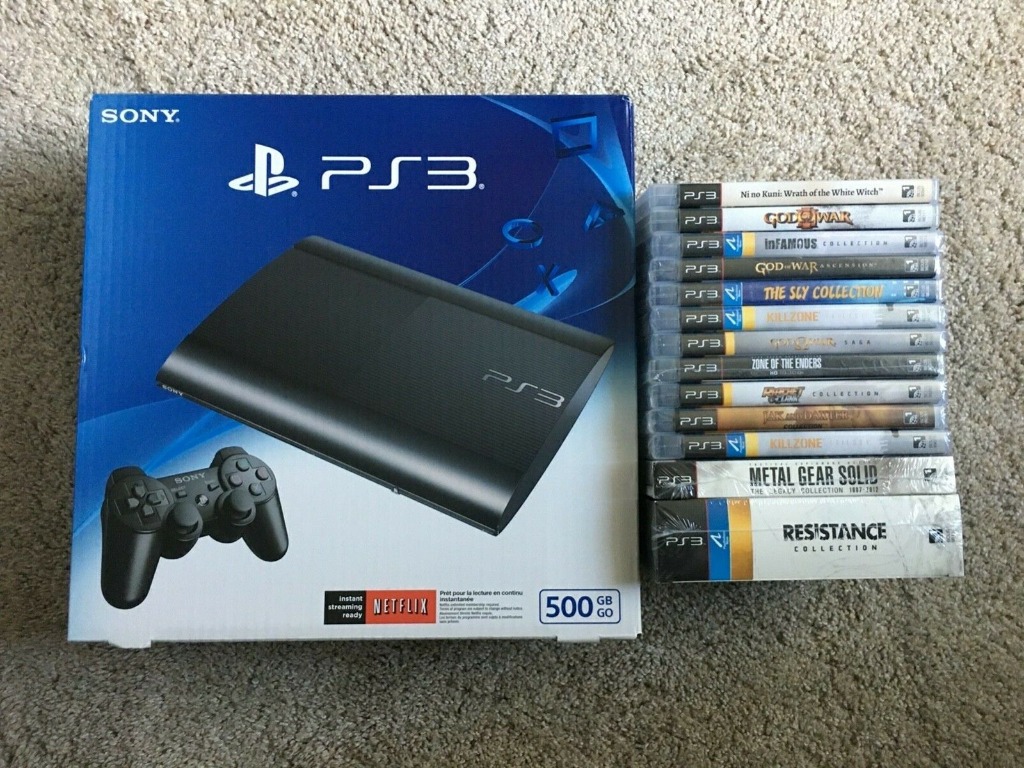 sony ps3 super slim 500gb