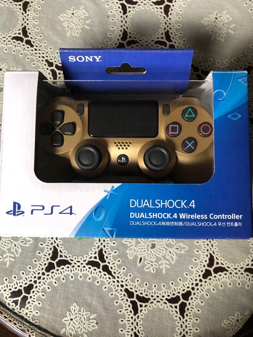 sony dualshock 4 gold