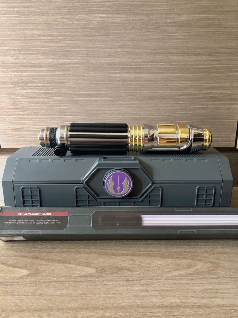 Mace windu best sale legacy lightsaber
