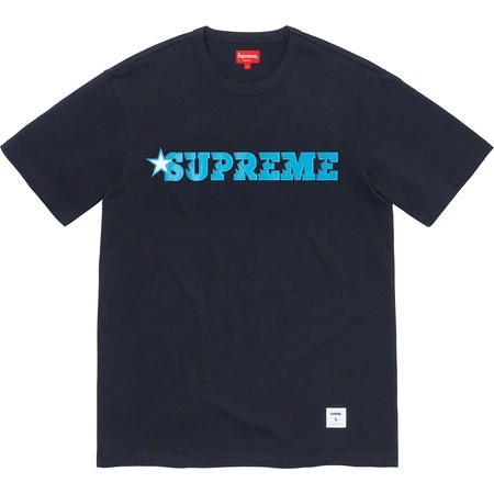 Supreme star tee discount